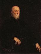 Jacopo Tintoretto Portrati of Alvise Cornaro